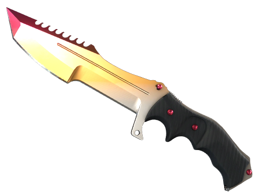 Huntsman Knife Fade — CS2 knife render