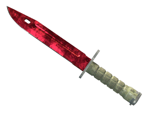 Bayonet Doppler Ruby — CS2 knife render