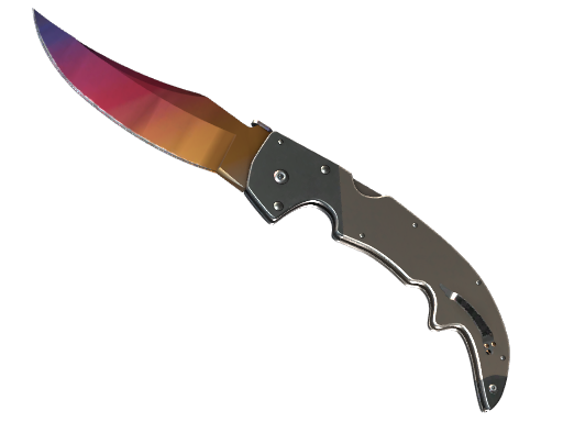 Falchion Knife Fade — CS2 knife render