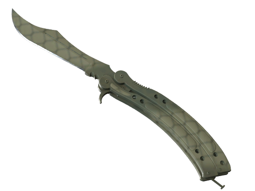 Butterfly Knife Safari Mesh — CS2 knife render